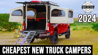 Cheap Truck Campers Are a Thing Best Popup WedgeStyle Models to Buy in 2024 [upl. by Ahtanaram710]