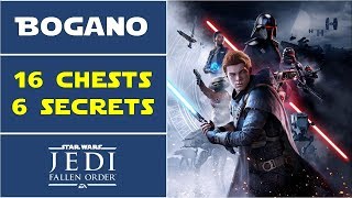 Bogano  All Chests and Secrets Locations  Timestamps in Description  Star Wars Jedi Fallen Order [upl. by Acinet]