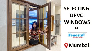 UPVC windows designs with grill  Fenesta UPVC windows amp Doors 3bhk home interior design Row House [upl. by Quartus]