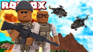 2 PLAYER MILITARY TYCOON IN ROBLOX [upl. by Esom]