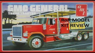 GMC General CocaCola 125 Scale AMT 1179 Model Kit Build amp Review [upl. by Comras583]