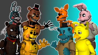 SFM FNAF Hoaxes vs Gumball Animatronics [upl. by Erny922]