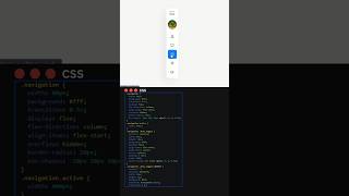 CSS Sliding Action Menu coding webcoding htmlcss webdesignshorts trending viralshort [upl. by Faso411]