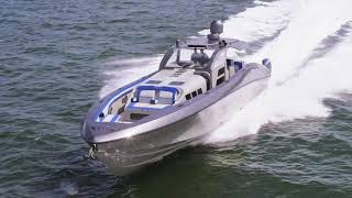 Midnight Express 60 PiedAMer Powered By Sext 450R’s Mercury Marine [upl. by Atener]