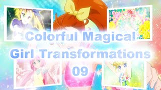 Colorful Magical Girl Transformations 09 [upl. by Morentz]