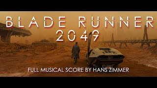 Blade Runner 2049 Full soundtrack no rock 10 Hours of the complete ambient score by Hans Zimmer [upl. by Aicenert]