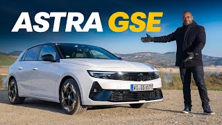 NEW Vauxhall Astra GSe Review The Astra Takes On The Golf R  4K [upl. by Ellehcear]