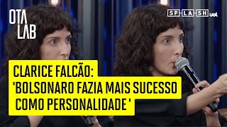 Clarice Falcão alfineta Bolsonaro Famoso como personalidade [upl. by Ahsimek211]