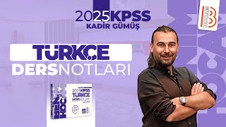 36 KPSS Türkçe  Paragraf  Kadir GÜMÜŞ  2025 [upl. by Peednus]