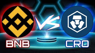 Binance Coin BNB vs Cryptocom CRO 2021 [upl. by Langley]