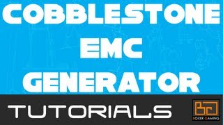 Tekkit Tutorial Cobblestone EMC Generator [upl. by Ellezaj]