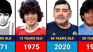 Diego Maradona  Transformation From 1 to 60 Years Old [upl. by Calise]