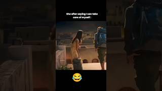 She after saying I can take care of myself🤣😂 shorts love funny trending viralvideos reels [upl. by Enileuqcaj68]