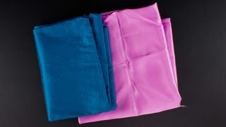 How To Sew With Satin And Taffeta [upl. by Fowle532]