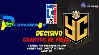 🎥 Corozal 🆚 Yauco  Liga Volleyball Superior Masculino Puerto Rico 2024 🏐 Cuarto Final [upl. by Drarig]