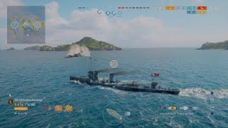 World of Warships Legends German Destroyer 3 sunk Worldofwarships Boosteroid [upl. by Reeba]