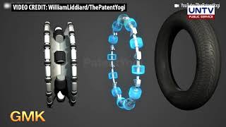 Liddiard Wheels omnidirectional tires that help drivers park their cars easily  Techy Muna [upl. by Vitia554]