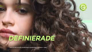 Discover new Garnier Fructis Method for Curls routine 💗 [upl. by Atsev]