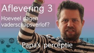 Hoeveel dagen vaderschapsverlof als vader Papas perceptie Afl 3 [upl. by Elbertina]