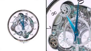 Rhythm Gizmo 4MH886WD05 Clock Video  springfieldclocknet [upl. by Jan]