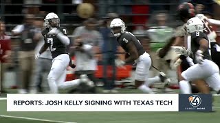 Former WSU wide receiver Josh Kelly commits to Texas Tech [upl. by Rhoda]