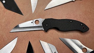 Spyderco Canis The Best Spyderco Wharncliffe Knife [upl. by Eittocs]