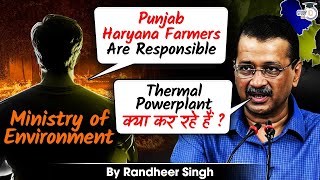 Delhi’s Air Quality Emergency Punjab amp Haryana’s Role Exposed by NASA  Explained [upl. by Aurora]