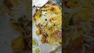 Paneer Biryani recipe Paneer Pulao recipeytshorts viralvideo viralshorts ytoube [upl. by Fillbert475]