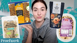 De LEKKERSTE KANT EN KLAAR maaltijden uit de supermarkt 🥣  Proefwerk [upl. by Leirbag702]