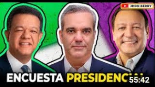 ENCUESTA POPULAR PRESIDENCIAL DESDE BONAO  MIRA QUIEN GANO [upl. by Yrogiarc]