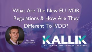 What Are The New EU IVDR Regulations amp How Are They Different To IVDD [upl. by Anavrin]