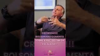 Bolsonaro critica fim da jornada 6x1 [upl. by Trout867]