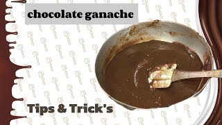 How To Make Chocolate Ganache Drizzle Easy amp Delicious [upl. by Anuala]