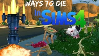 Ways To Die In The Sims 4 All Sims 4 Deaths [upl. by Falconer521]