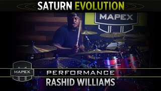 Mapex Saturn Evolution Performance  Rashid Williams [upl. by Jabe]