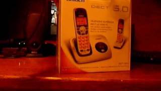 Unboxing the Uniden DECT 60 home phone [upl. by Doner]