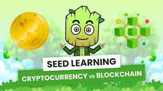 Crypto vs Blockchain What are the differences  SEED Learning 2 [upl. by Nwahsek]