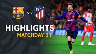 Highlights FC Barcelona vs Atletico de Madrid 20 [upl. by Seidler925]