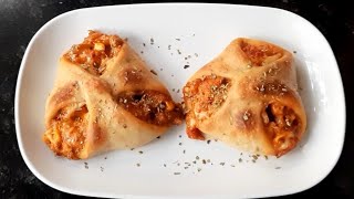 Make this Dominos Zingy Parcel at home 😍  Easy snacks recipe  shorts sinhaskitchen [upl. by Anasiul725]