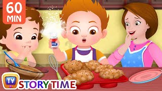 ChaCha learns to make cupcakes  Many More ChuChu TV Good Habits Bedtime Stories For Kids [upl. by Nile756]