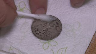 How to Clean a Coin Correctly [upl. by Nwahsid]