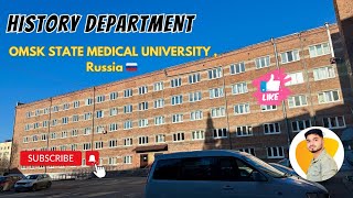 History Department 📚  Omsk State Medical University  Russia 🇷🇺 [upl. by Nafis]