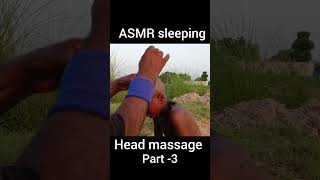 ASMR head massage with Old Barber asmr asmrbarber relaxing asmrheadmassage [upl. by Nekcarb]