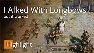 Vassal Longbowmen Experience  Conquerors Blade Highlight [upl. by Poore]