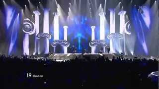 LOUCAS YIORKAS FEAT STEREO MIKE  WATCH MY DANCE ESC 2011 GREECE 1ST SEMIFINAL [upl. by Stasny]