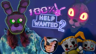 100 Completing Help Wanted 2 FNAF VR [upl. by Denn758]