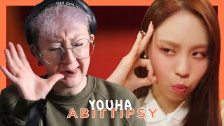 YOUHA  오늘 조금 취해서 그래 Abittipsy Official Video REACTION french [upl. by Oswell]