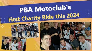 PBA Motoclubs First Charity Ride for 2024  Marc Pingris [upl. by Coralie]