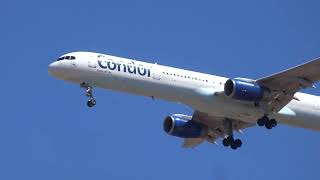 Condor B757 landing [upl. by Ordisy]