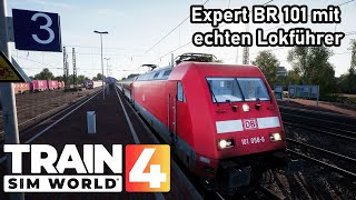 Betriebsgefahr Gegen Halt angefahren  BR 101 Expert mit Lokführer MrJunkiePlays  TSW 4 [upl. by Arykahs]